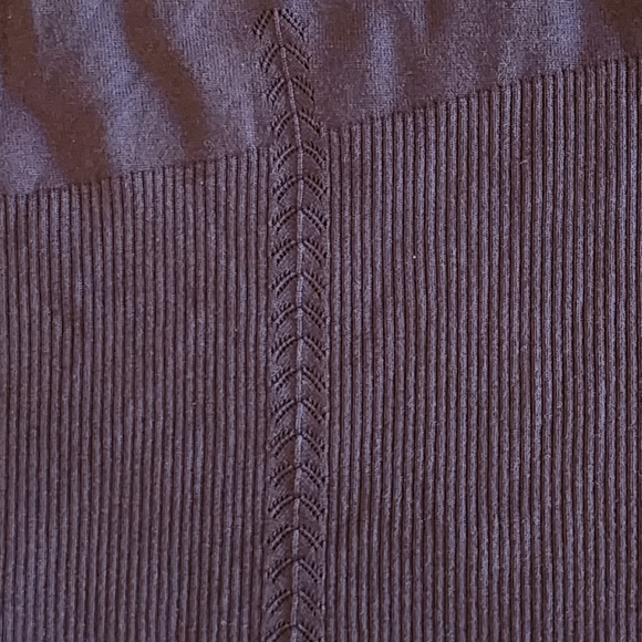 Alfani Silk blend faux layered blouse Size 2X Colors browns and tan - Picture 11 of 11